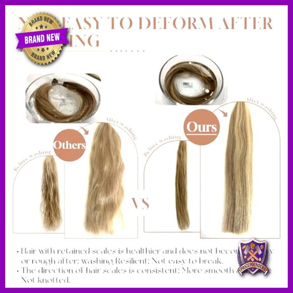 Human Hair Microbead Extensions 14 Inch Soft Glossy Long Lasting main image 5